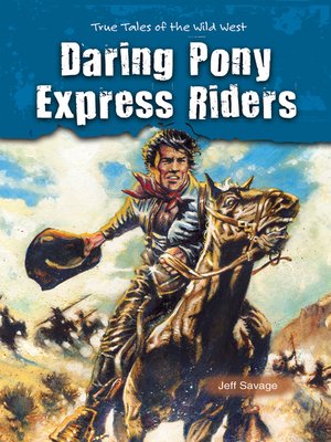 cover image of Daring Pony Express Riders